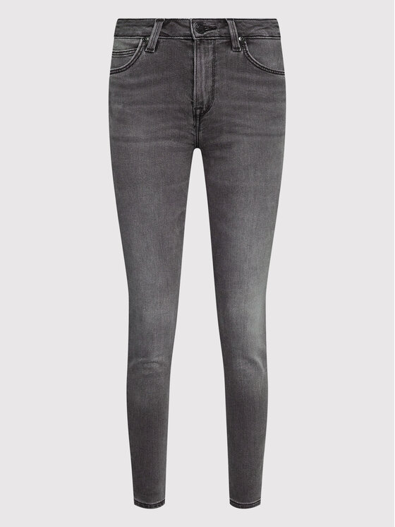 Lee Lee Jeansy Scarlett L626YGCX 112326915 Szary Skinny Fit