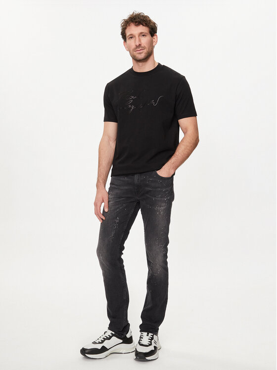 KARL LAGERFELD KARL LAGERFELD Jeansy 265801 542832 Černá Slim Fit