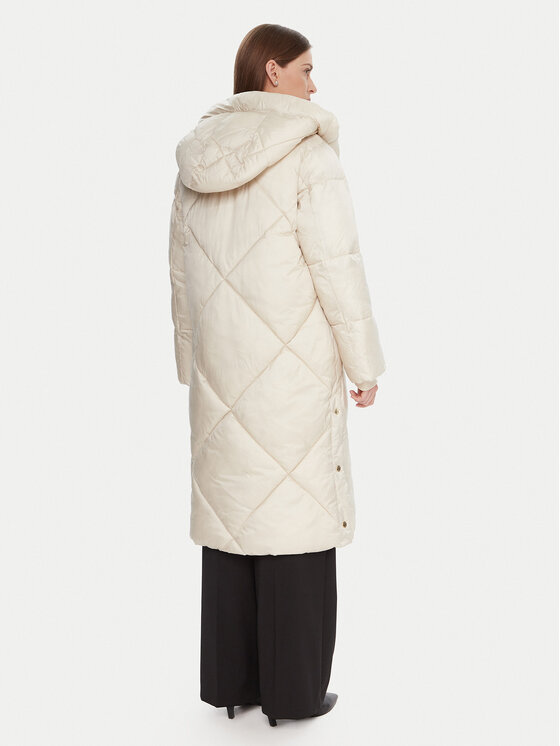 LOLA CASADEMUNT LOLA CASADEMUNT Télikabát LF2501002 Bézs Relaxed Fit