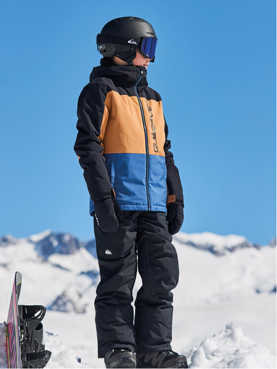 Quiksilver Quiksilver Snowboard hlače Utility EQBTP03057 Crna Regular Fit