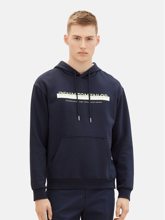 Tom Tailor Denim Tom Tailor Denim Sweatshirt 1038755 Dunkelblau Regular Fit