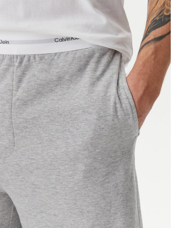 Calvin Klein Underwear Calvin Klein Underwear Pyžamové šortky 000NM2707E Šedá Regular Fit