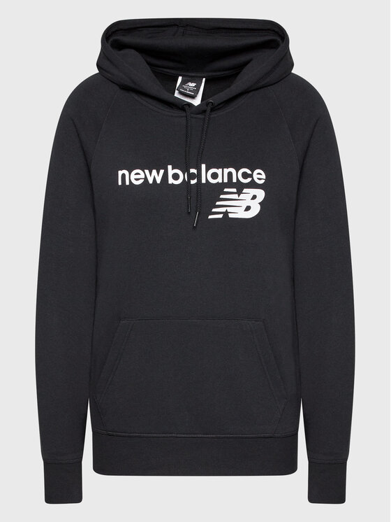 New Balance New Balance Bluza Classic Core Fleece WT03810 Czarny Relaxed Fit