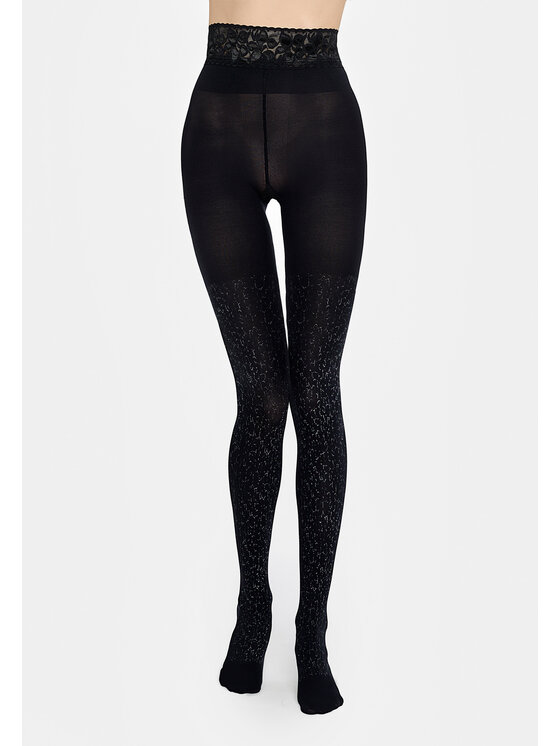 Poupée Marilyn Poupée Marilyn Rajstopy Damskie DREAM LINE D05 Czarny
