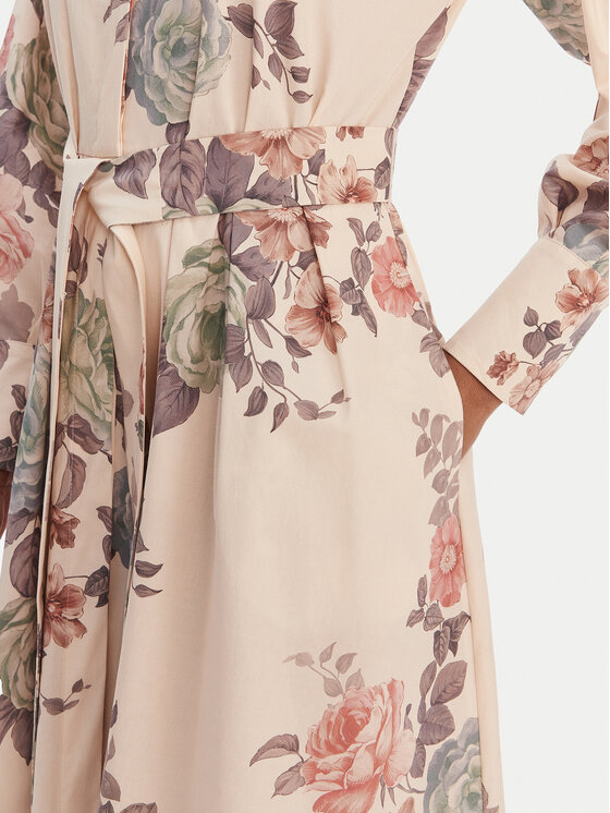 Marella Marella Рокля тип риза Formica 2613221161 Бежов Regular Fit