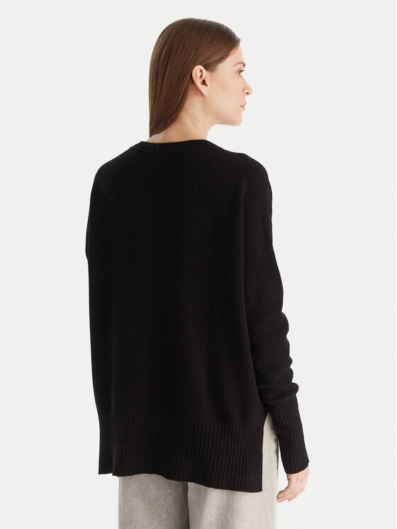 Kontatto Kontatto Pullover 3M0842C Schwarz Relaxed Fit
