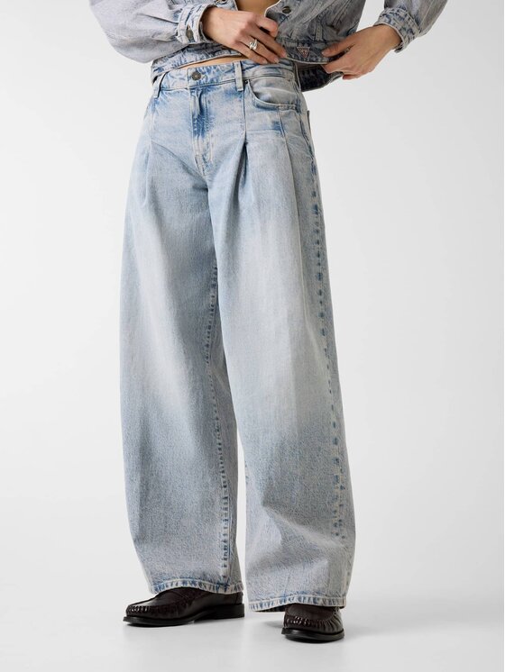Guess Jeans Guess Jeans Jeans W6GA2U D5M57 Blau Wide Leg