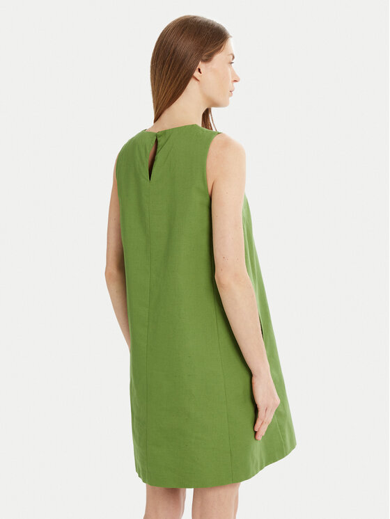 Weekend Max Mara Weekend Max Mara Vsakodnevna obleka Racer 2515221102 Zelena Regular Fit