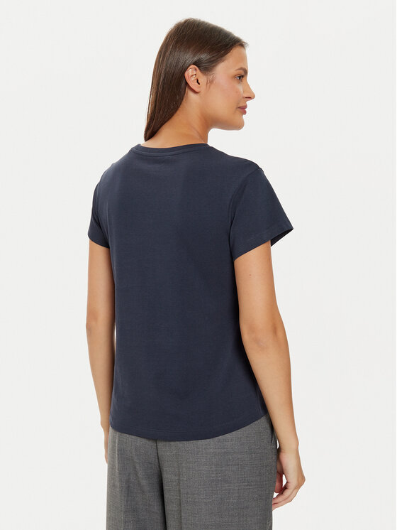 Pepe Jeans Pepe Jeans Póló Ginny PL505945 Sötétkék Regular Fit