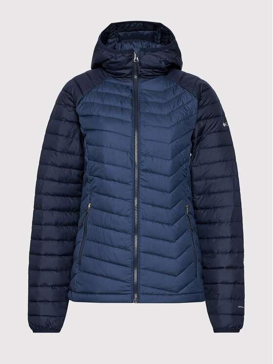 Columbia Columbia Prehodna jakna Powder Lite 1699071 Mornarsko modra Slim Fit