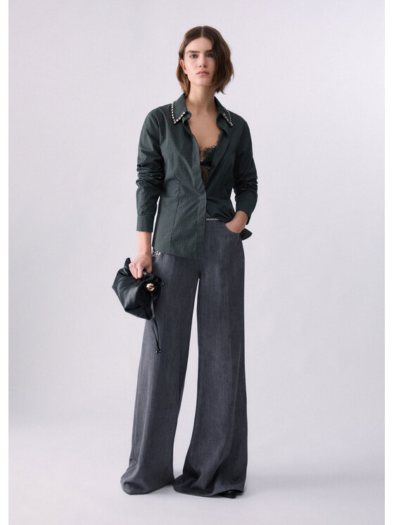 Liu Jo Liu Jo Jeansy UF6119D026687457 Szary Regular Fit
