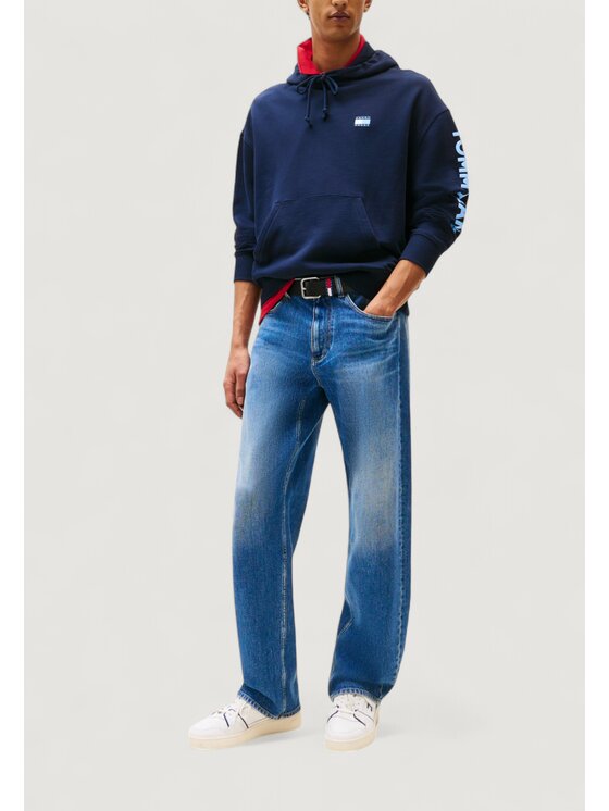 Tommy Jeans Tommy Jeans Felpa TJM CRP NEW CLASSICS Blu Classic Fit