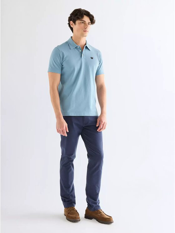 Wrangler Wrangler Pantaloni di tessuto 112378468 Blu Regular Fit