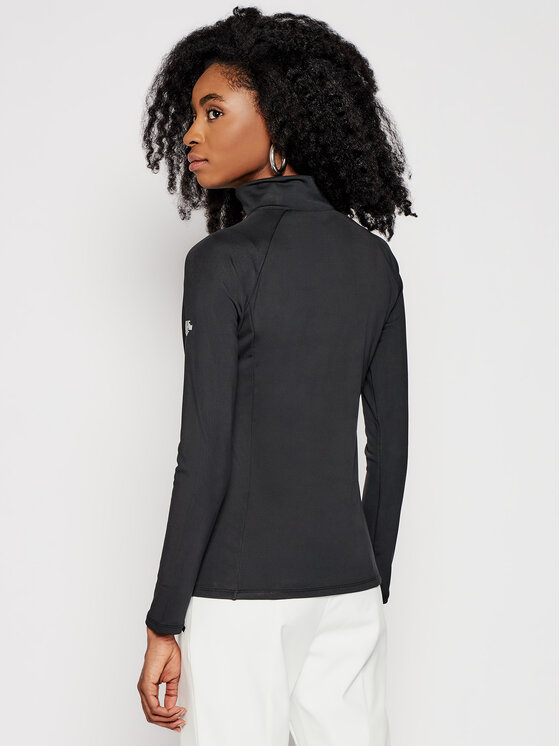 Descente Descente Tricou tehnic Mary DWWQGB08 Negru Slim Fit