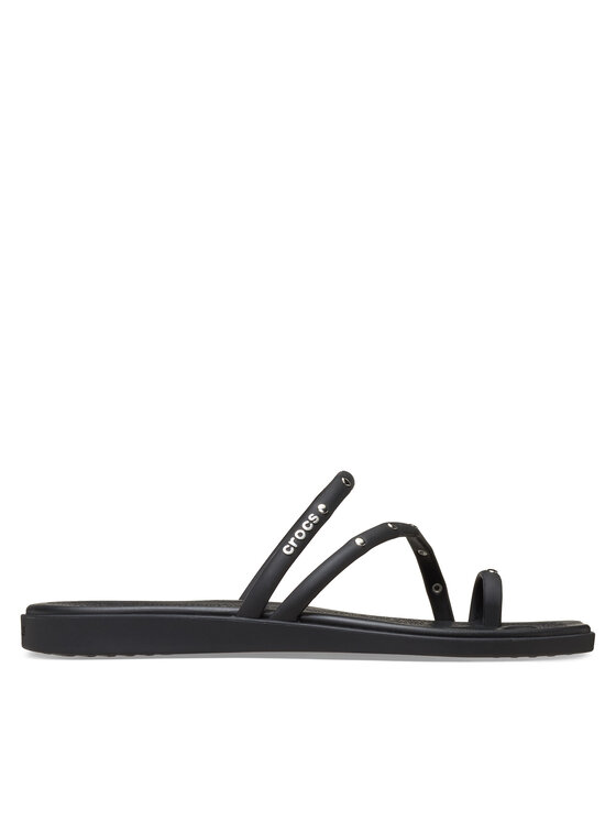 Crocs Crocs Zehentrenner Miami Studded Toe Loop Sandal 211447 Schwarz