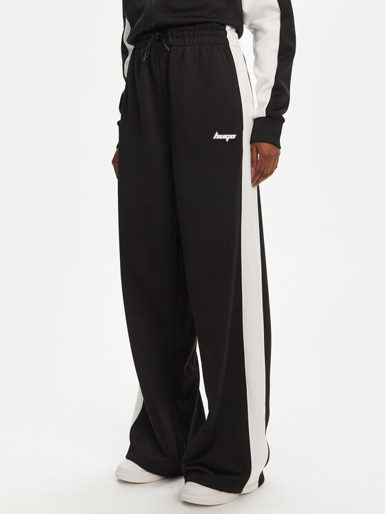 HUGO HUGO Pantaloni trening Nelarina_B 50537080 Negru Regular Fit