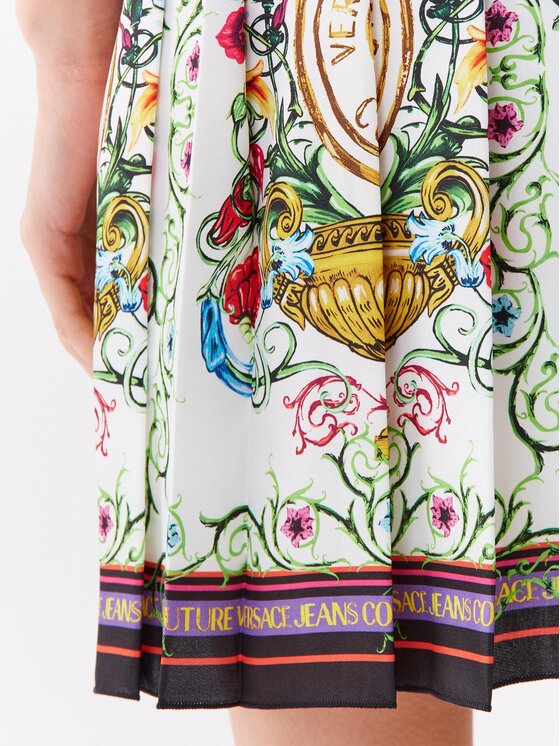 Versace Jeans Couture Versace Jeans Couture Faltenrock 74HAE813 Bunt Regular Fit