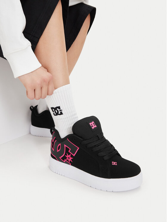 DC Shoes DC Shoes Сникърси CEO-COURT GRAFFIK PLATFORM DC02422001 Черен