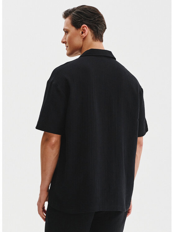Pako Lorente Pako Lorente Koszula P25SF-1K-012 Czarny Classic Fit