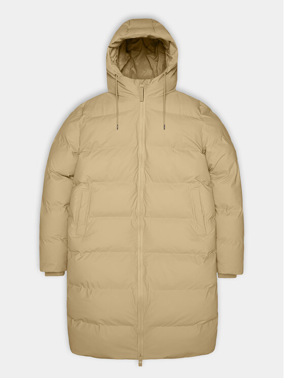 Rains Rains Μπουφάν χειμωνιάτικο 15130 Μπεζ Regular Fit