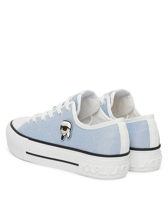 KARL LAGERFELD KARL LAGERFELD Tornacipő Kampus Max NFT KL60424G Kék