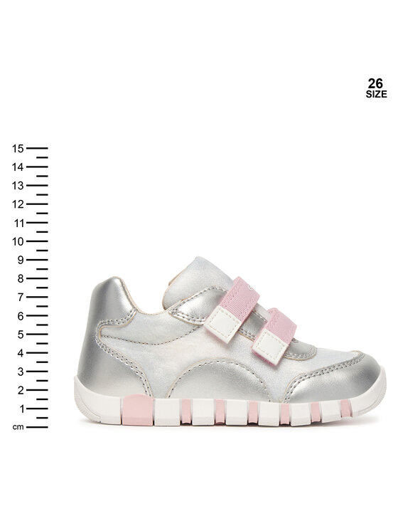 Geox Geox Laisvalaikio batai B Iupidoo Girl B3558A 0AS54 C0566 Sidabrinė