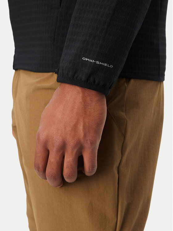 Columbia Columbia Суитшърт от техническо трико Superior Summit™ 2173013 Черен Regular Fit