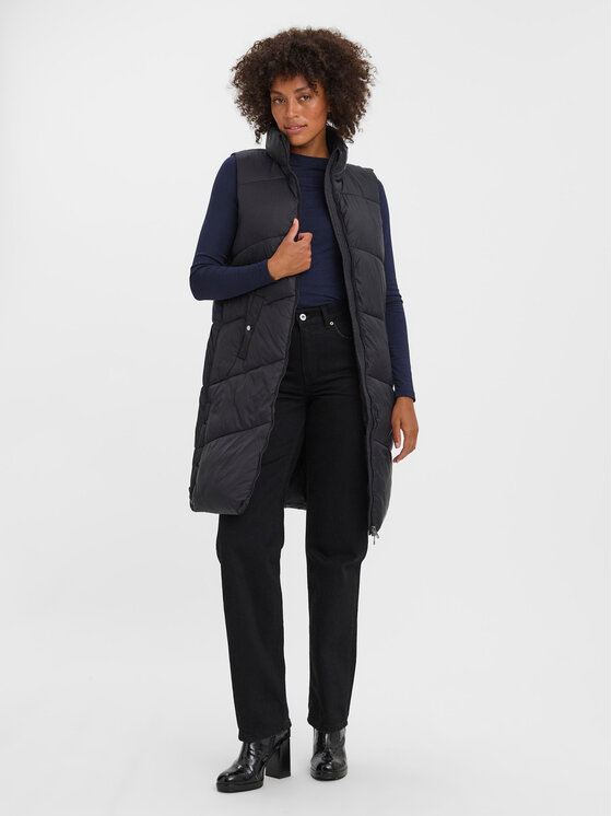 Vero Moda Vero Moda Жилетка за костюм Uppsala 10273950 Черен Regular Fit