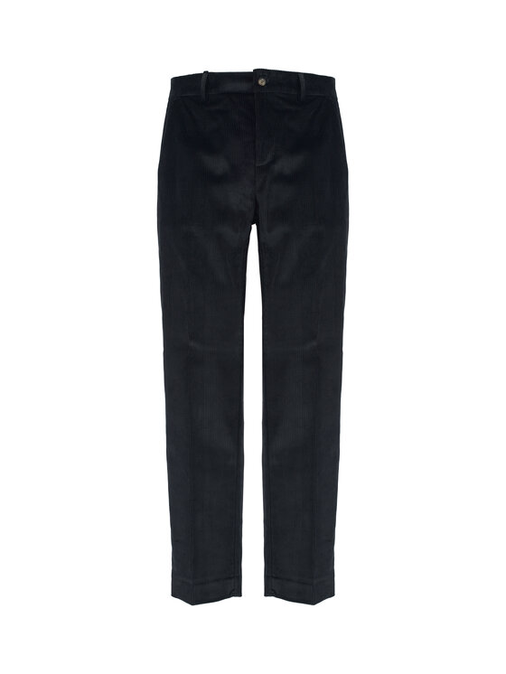 ACANFORA ACANFORA Pantaloni invernali UNACQUARA-NER Nero Regular Fit