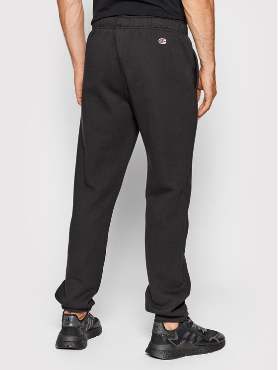 Pantaloni da tuta Varsity Script Logo 216579 Nero