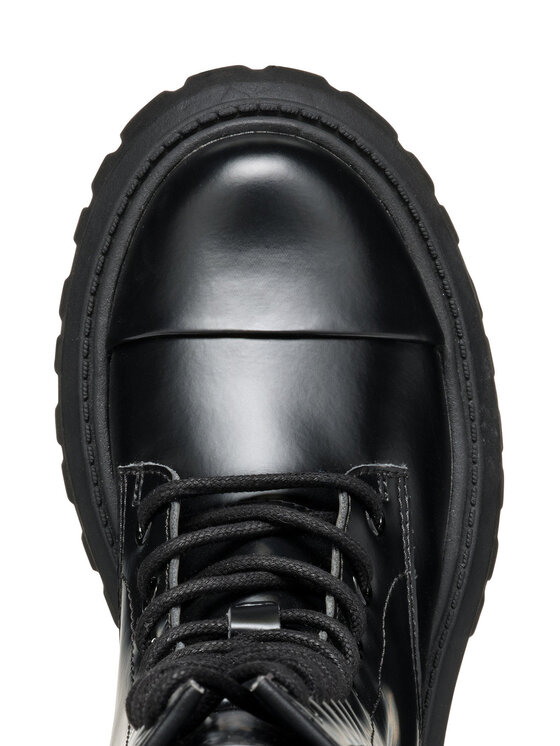 Geox Geox Schnürstiefeletten Maquinnens J46M6C 000CN C9999 Schwarz