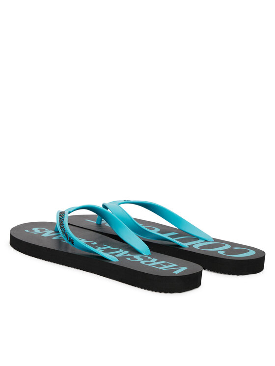 Versace Jeans Couture Versace Jeans Couture Čības uz pirksta 80YA3SQ7 ZSS81 Tirkīzs