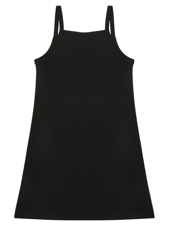 Calvin Klein Calvin Klein Vasarinė suknelė Skater LVCKSJH08G Juoda Regular Fit