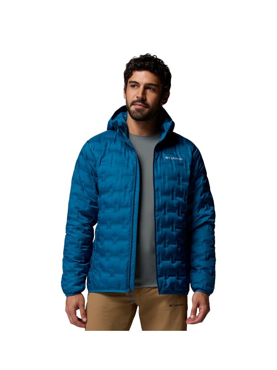 Columbia Columbia Kurtka puchowa 208622 Niebieski Regular Fit