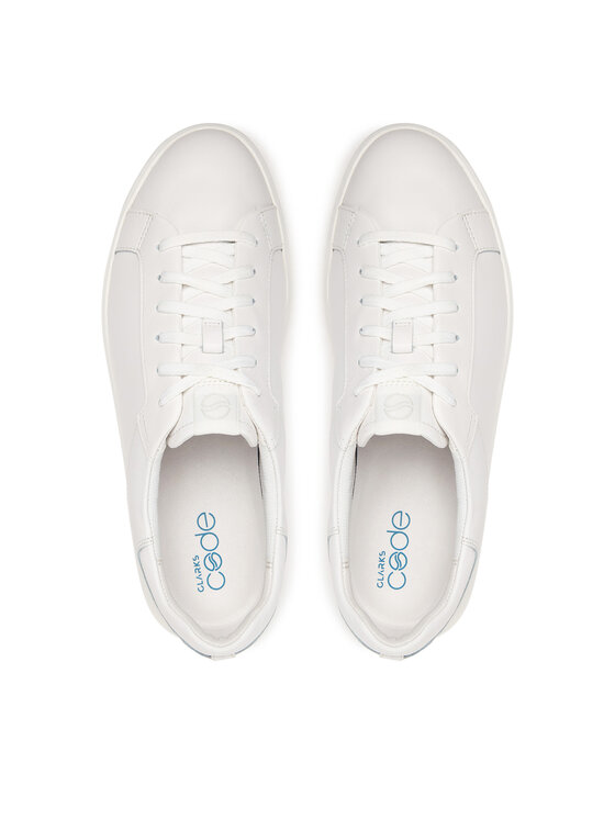 Clarks Clarks Sneakers Code C Lace 26320124 Bianco