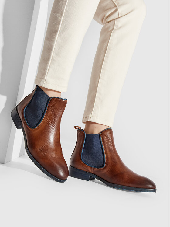 Pikolinos Pikolinos Klassische Stiefeletten W4D-8637ST Braun