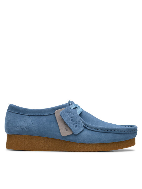 Clarks Clarks Félcipő WallabeeEVOSh 26181476 Kék