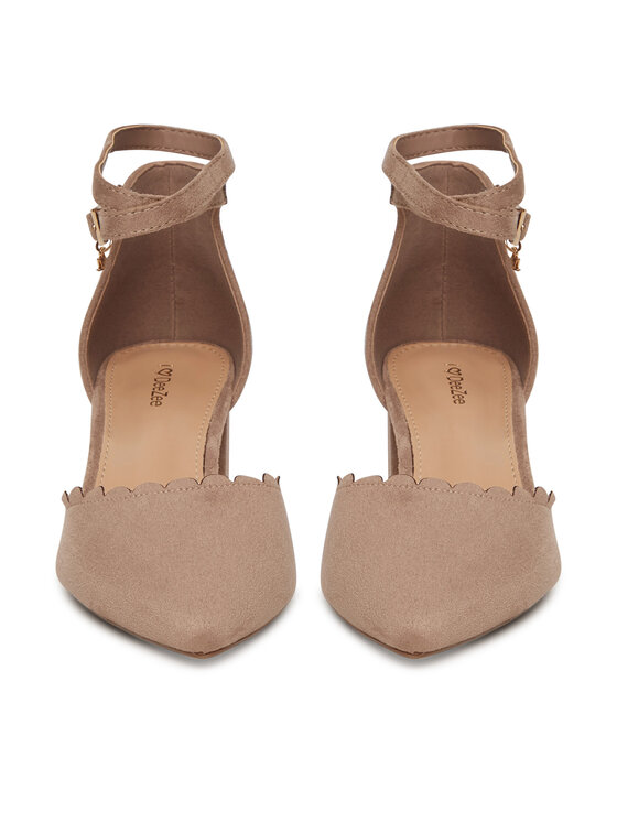 DeeZee DeeZee Tacones DF-82574-4 Beež