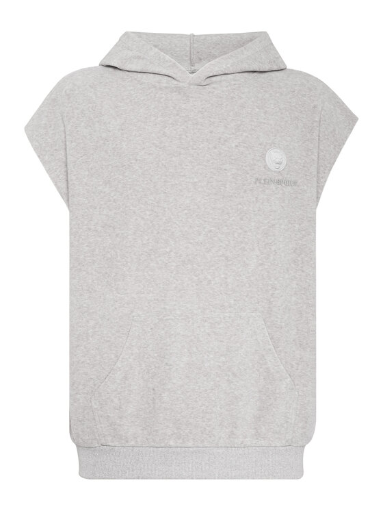Plein Sport Plein Sport Gilet 24051 Grigio Straight Fit