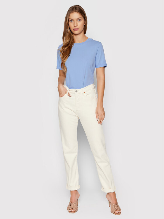 Pieces Pieces T-Shirt Ria 17086970 Blau Regular Fit