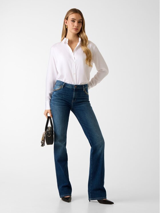 Guess Guess Jeansy 180926 Niebieski Straight Fit