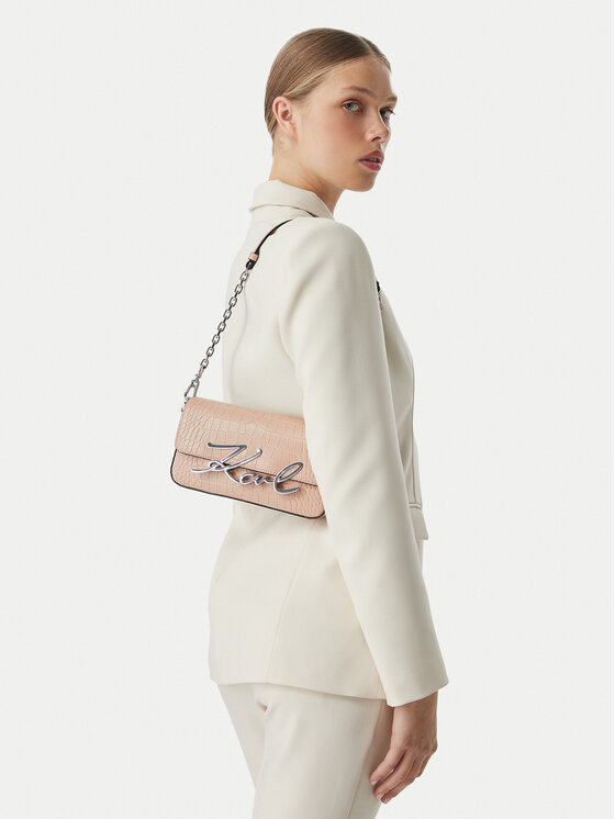 KARL LAGERFELD Дамска чанта B3W30302 Розов