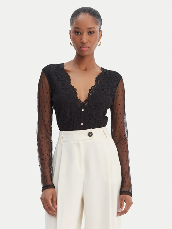 Morgan Body 261-TPLAZA Negru Slim Fit