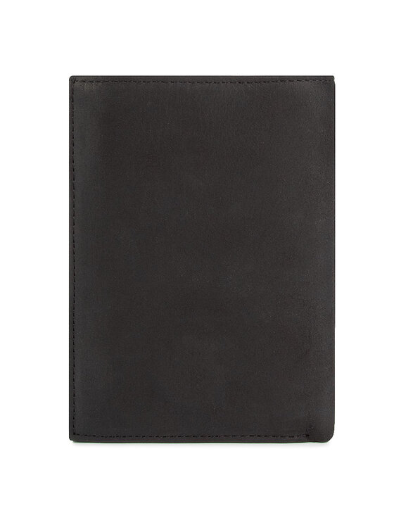 Tommy Hilfiger Tommy Hilfiger Portofel Mare pentru Bărbați Johanson N/S Wallet W/Coin Pocket AM0AM00664 Negru