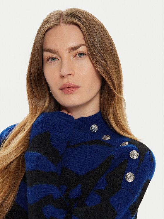 Morgan Morgan Pulover 242-MFELIX Modra Regular Fit