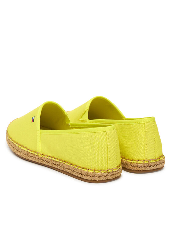 Tommy Hilfiger Tommy Hilfiger Espadrilles Flag Canvas Espadrille FW0FW08541 Zaļš