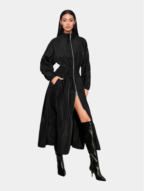 MADE BY SOCIETY MADE BY SOCIETY Kurtka anorak FADE OUT - J27665 Czarny Basic Fit