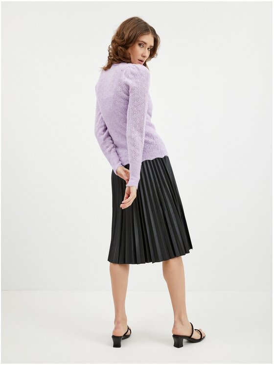 Orsay Orsay Sweter 507472-447000__M Fioletowy Regular Fit