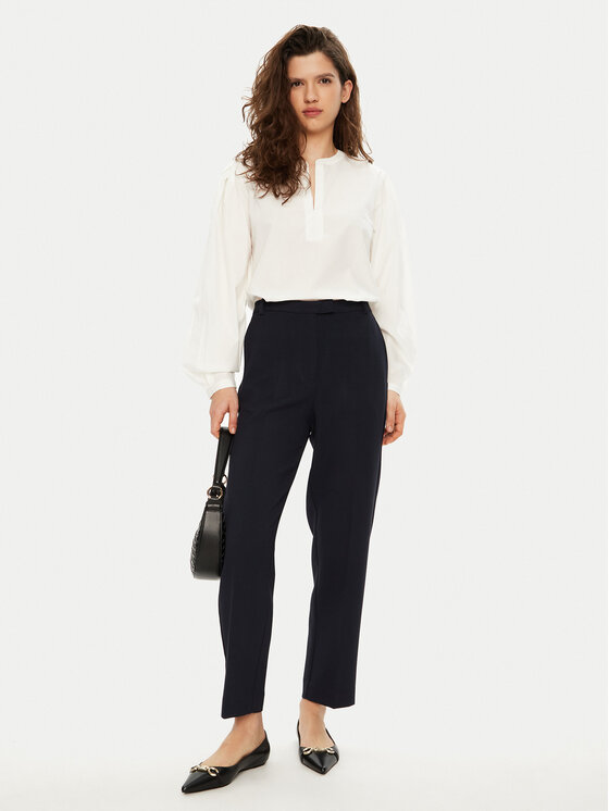 Tommy Hilfiger Tommy Hilfiger Chino hlače WW0WW44090 Mornarsko modra Regular Fit