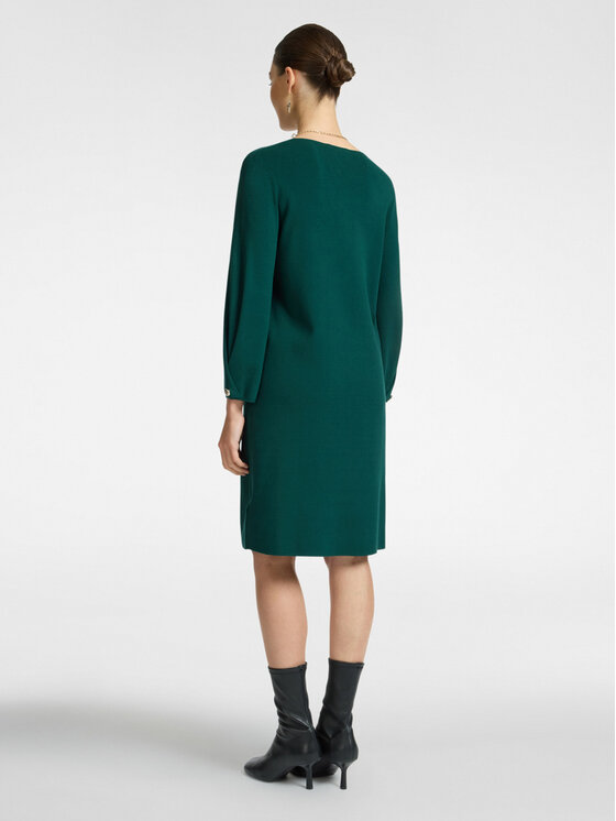 Elena Mirò Elena Mirò Vestito 7690Z000091N035 Verde Regular Fit